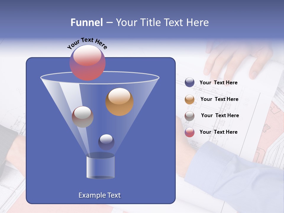 White Image Portrait PowerPoint Template