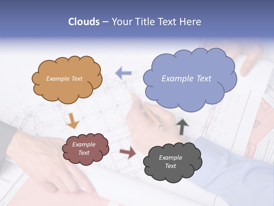 White Image Portrait PowerPoint Template