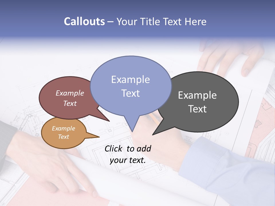 White Image Portrait PowerPoint Template