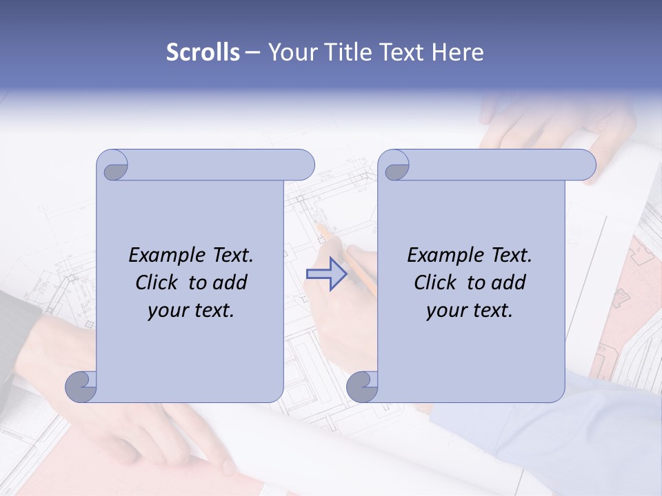 White Image Portrait PowerPoint Template