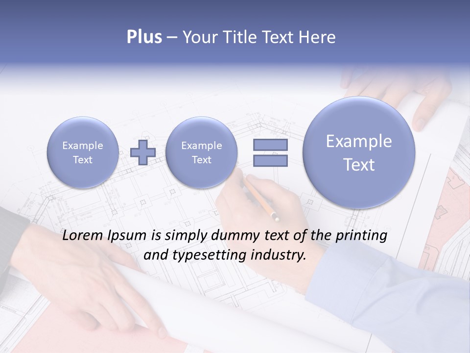 White Image Portrait PowerPoint Template