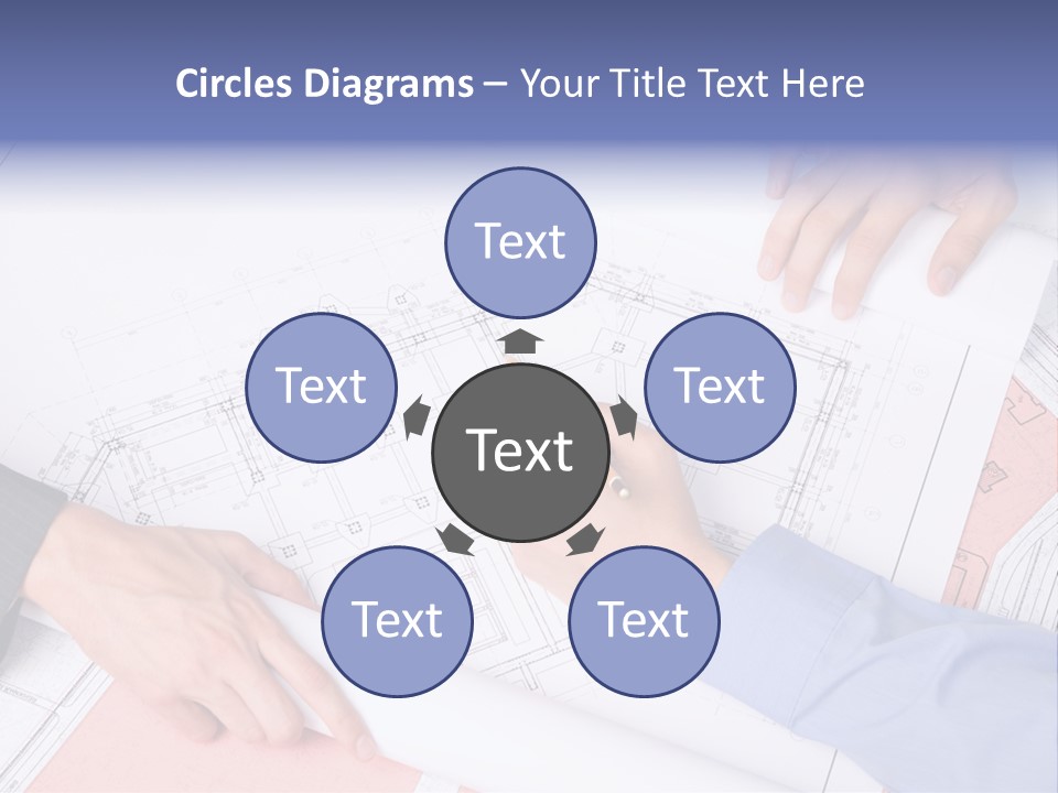 White Image Portrait PowerPoint Template