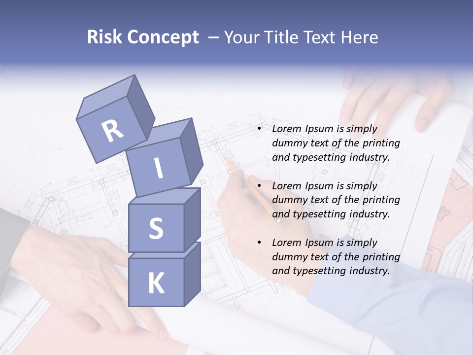 White Image Portrait PowerPoint Template