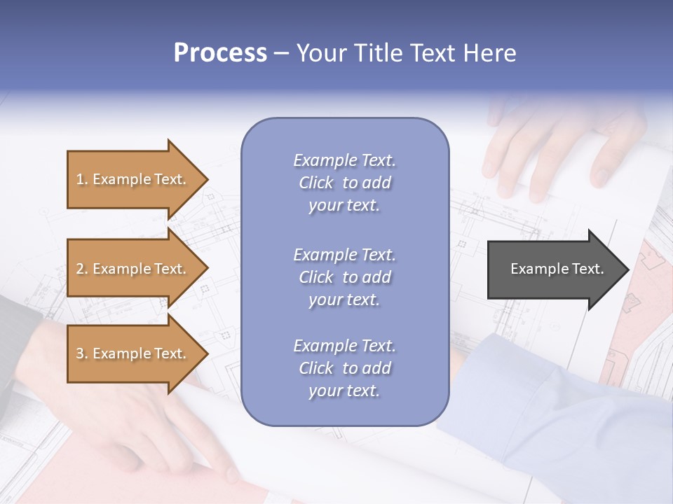 White Image Portrait PowerPoint Template