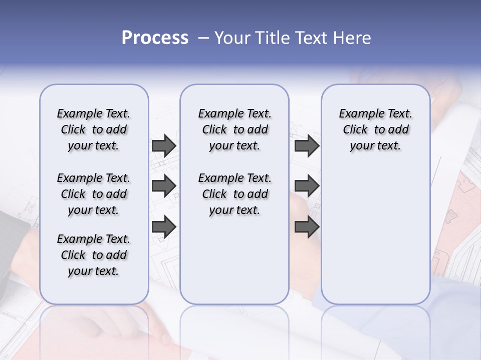 White Image Portrait PowerPoint Template