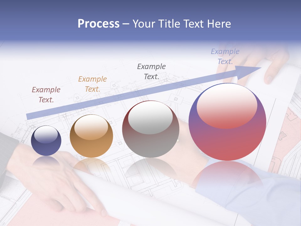 White Image Portrait PowerPoint Template