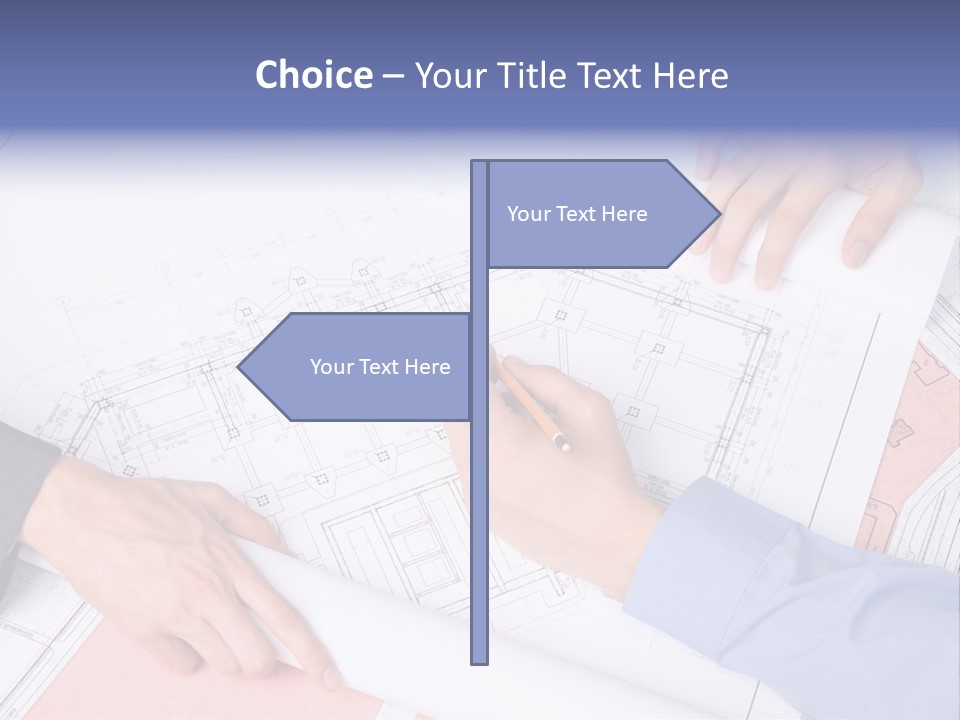 White Image Portrait PowerPoint Template