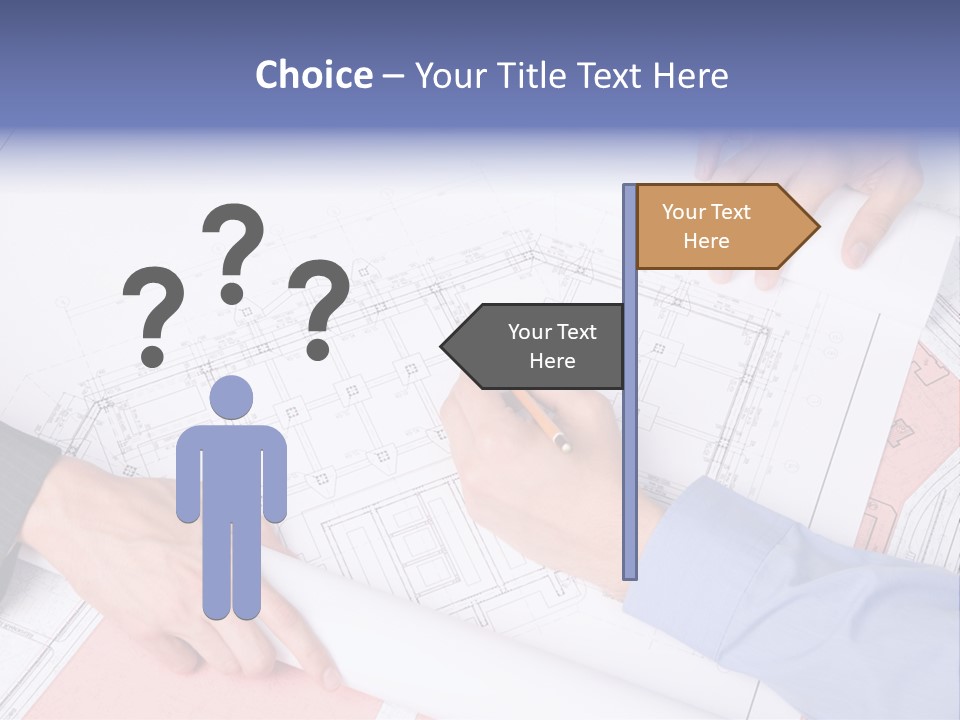 White Image Portrait PowerPoint Template