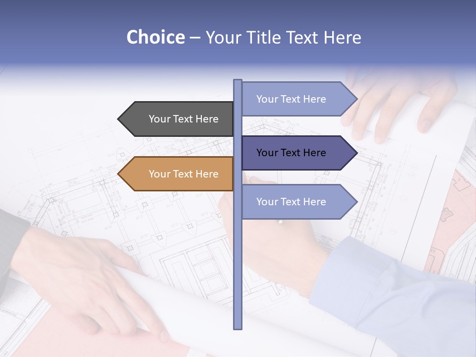 White Image Portrait PowerPoint Template