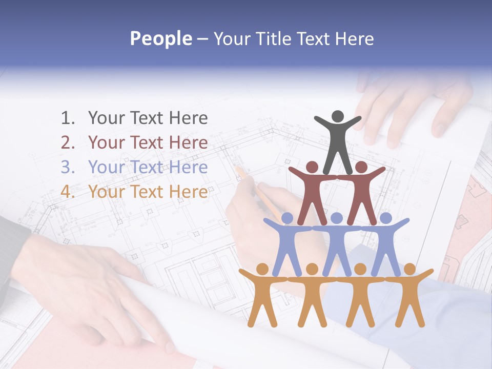 White Image Portrait PowerPoint Template