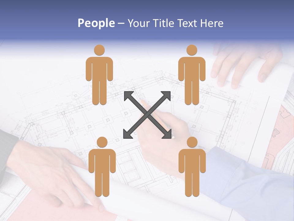 White Image Portrait PowerPoint Template