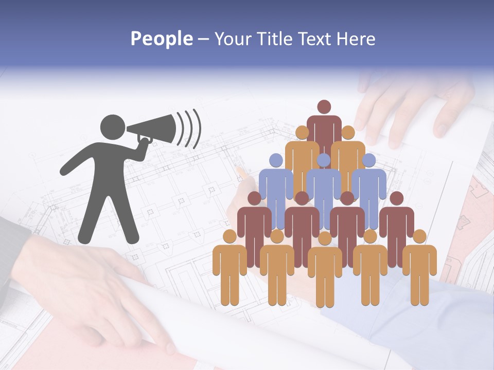 White Image Portrait PowerPoint Template