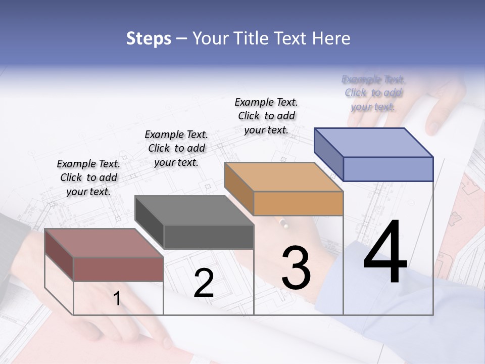 White Image Portrait PowerPoint Template