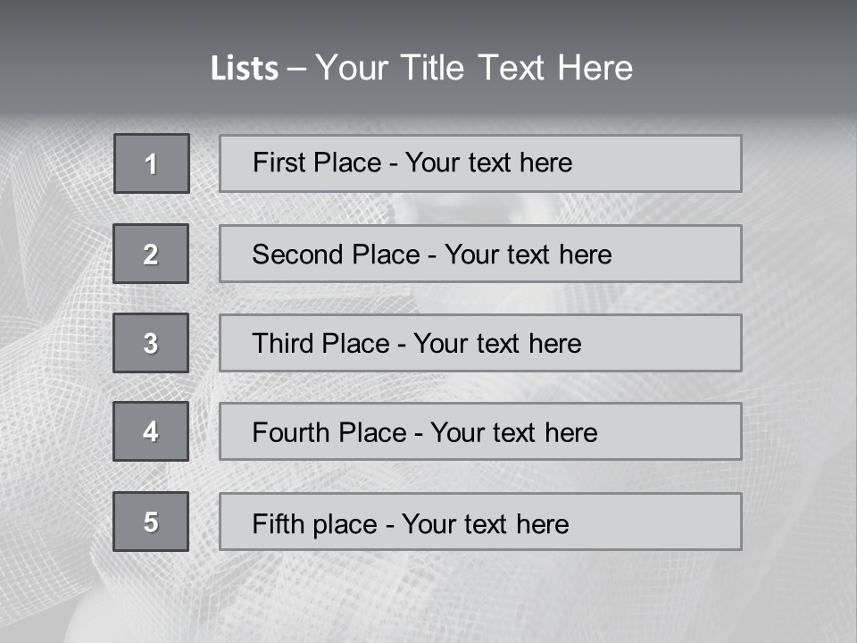 A Woman's Face With A Veil Over Her Head PowerPoint Template