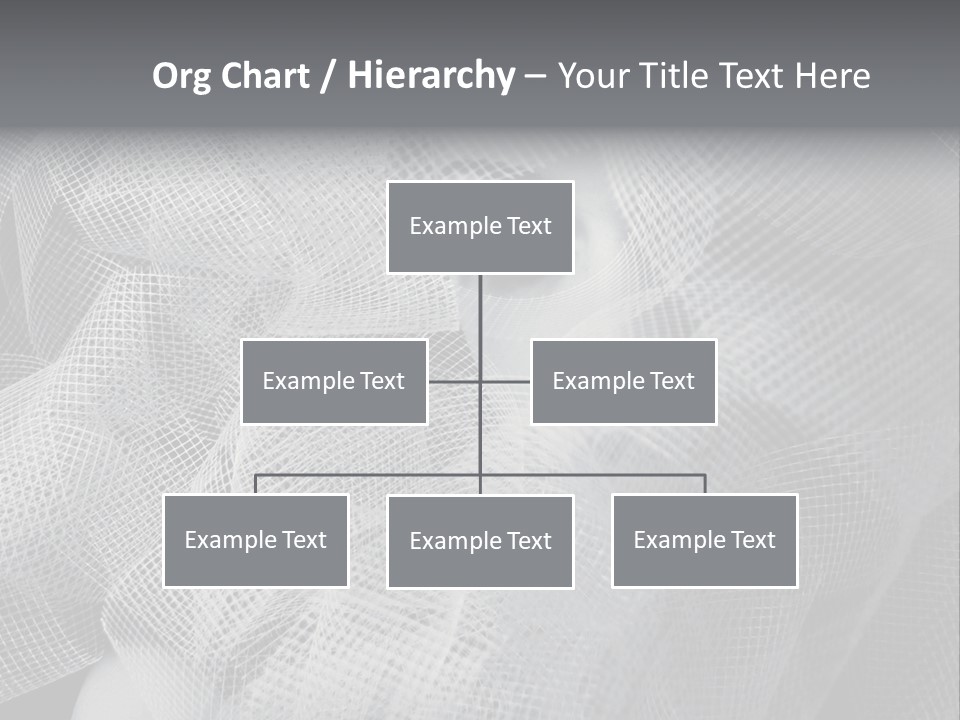 A Woman's Face With A Veil Over Her Head PowerPoint Template