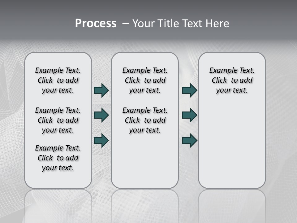 A Woman's Face With A Veil Over Her Head PowerPoint Template