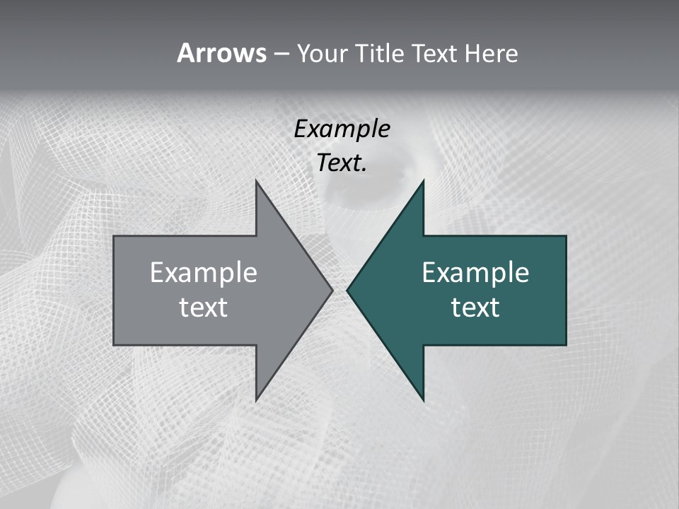 A Woman's Face With A Veil Over Her Head PowerPoint Template
