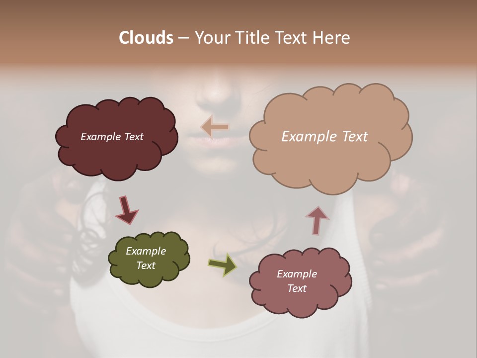Cute Lighting Dog PowerPoint Template