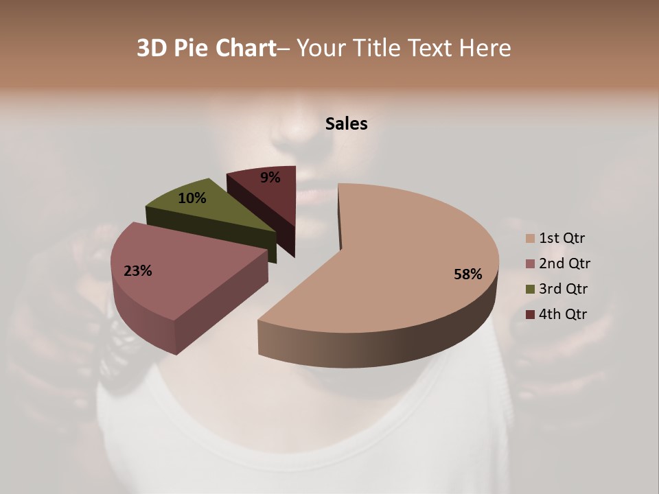 Cute Lighting Dog PowerPoint Template