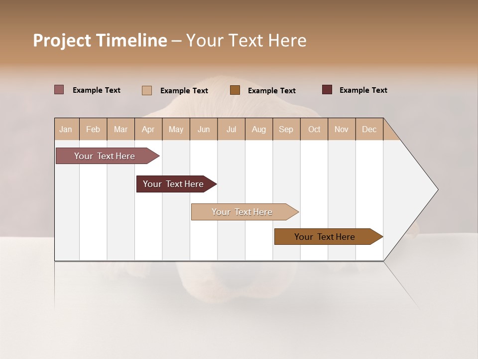 Cute Lighting Dog PowerPoint Template