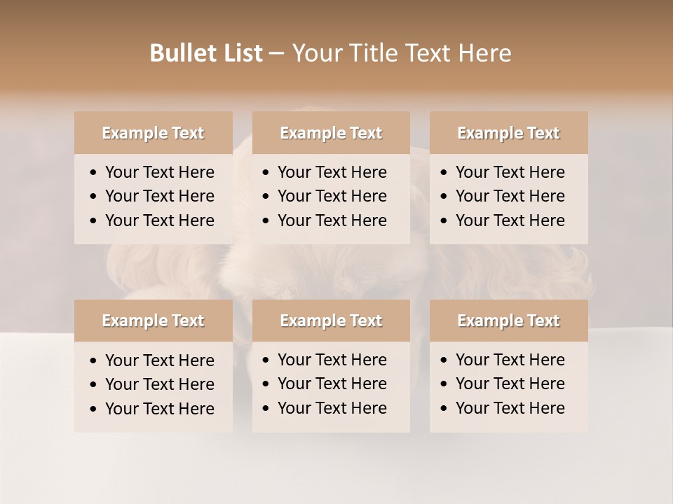 Cute Lighting Dog PowerPoint Template