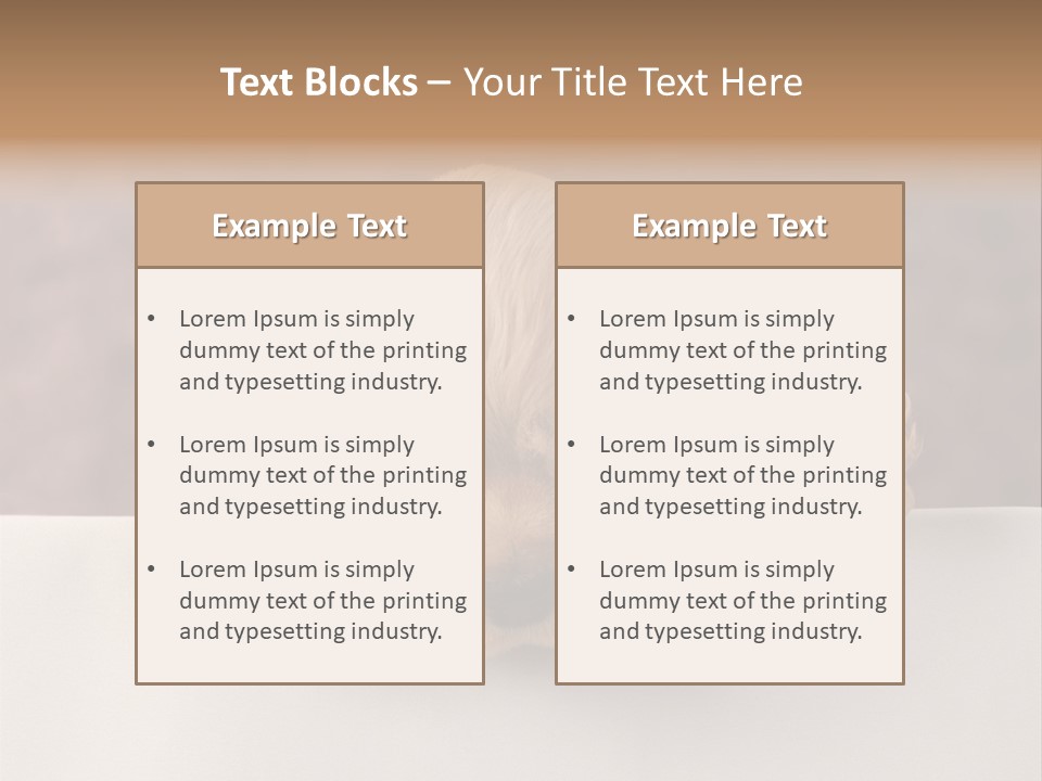 Cute Lighting Dog PowerPoint Template