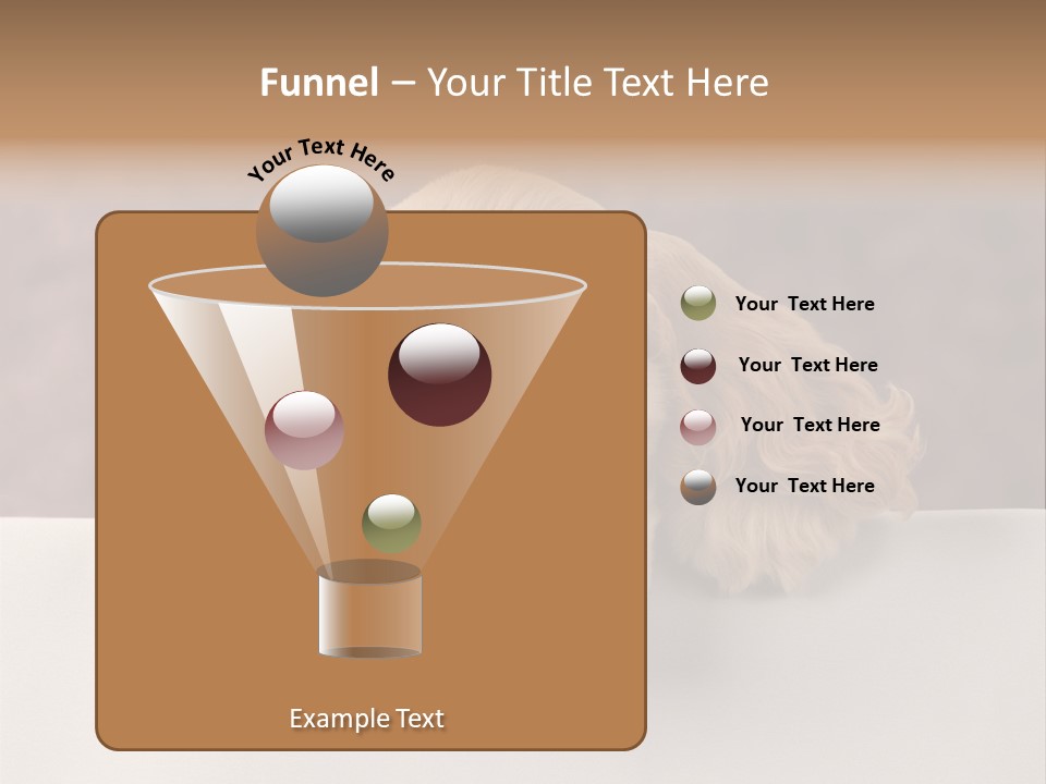 Cute Lighting Dog PowerPoint Template