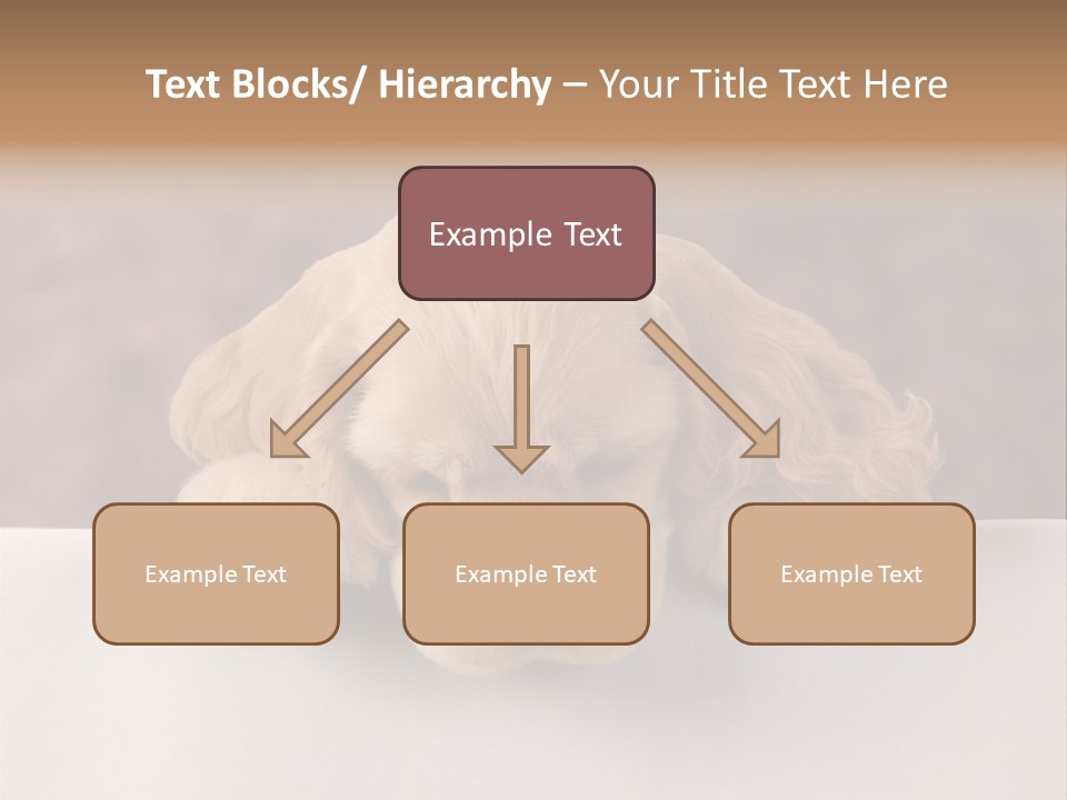 Cute Lighting Dog PowerPoint Template