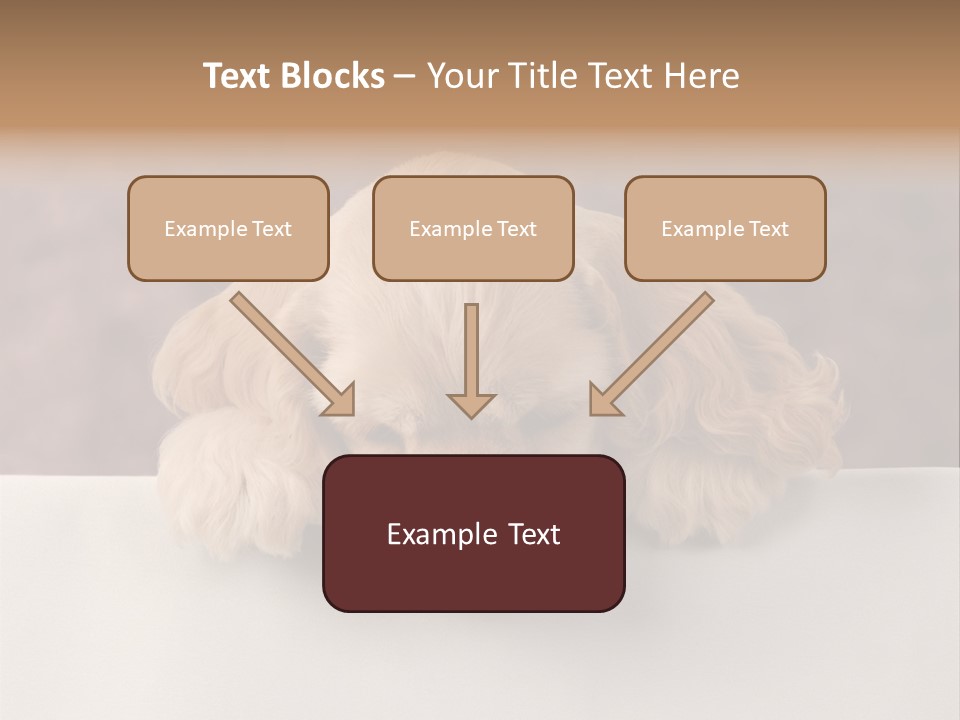 Cute Lighting Dog PowerPoint Template