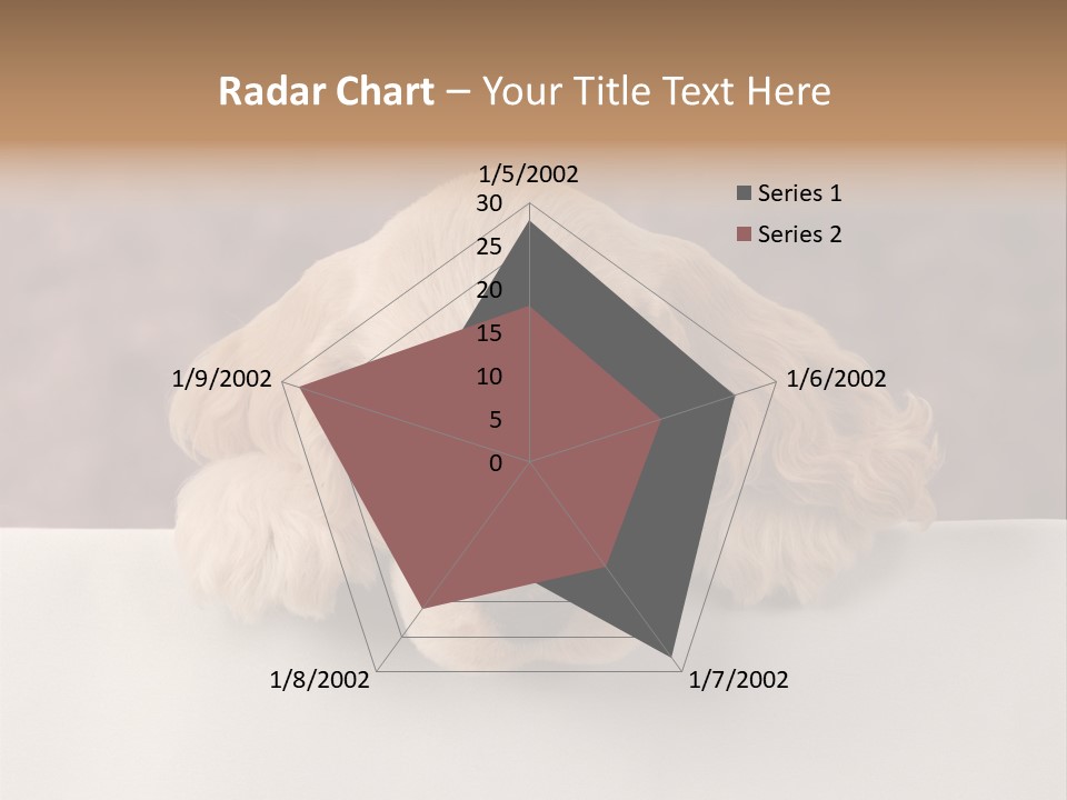 Cute Lighting Dog PowerPoint Template