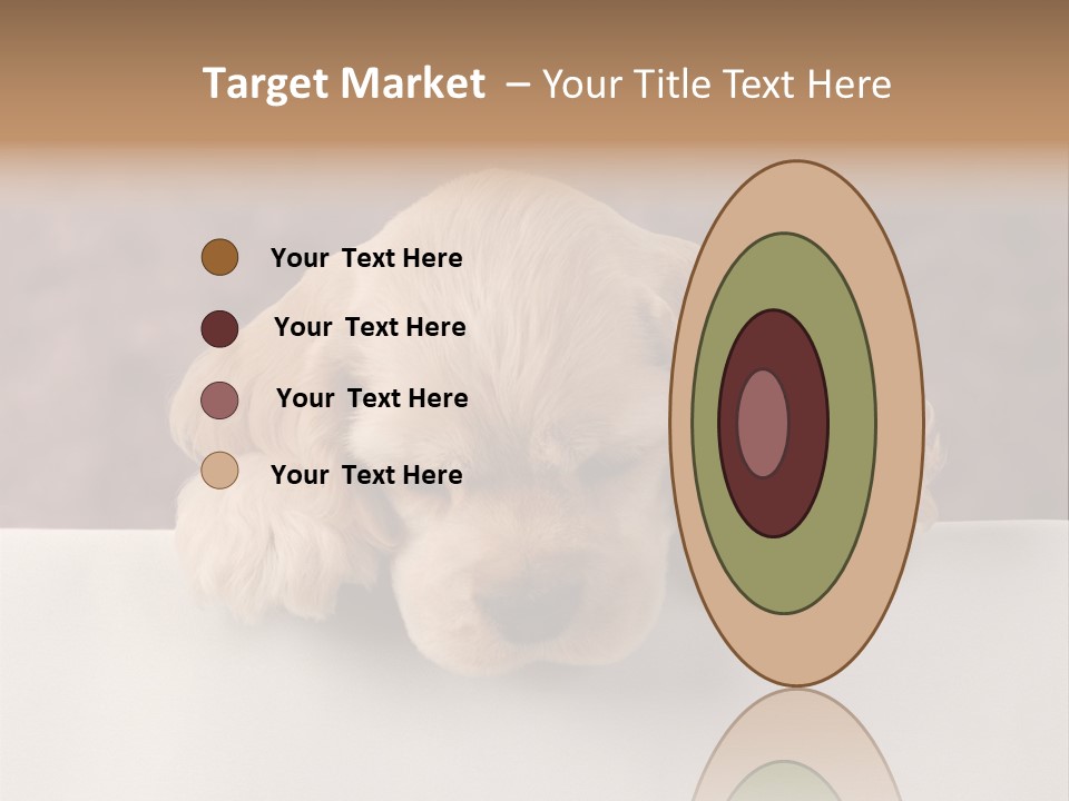 Cute Lighting Dog PowerPoint Template