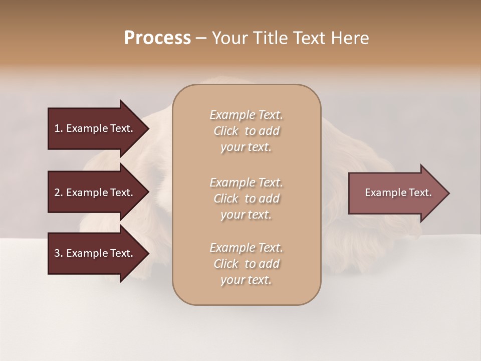 Cute Lighting Dog PowerPoint Template