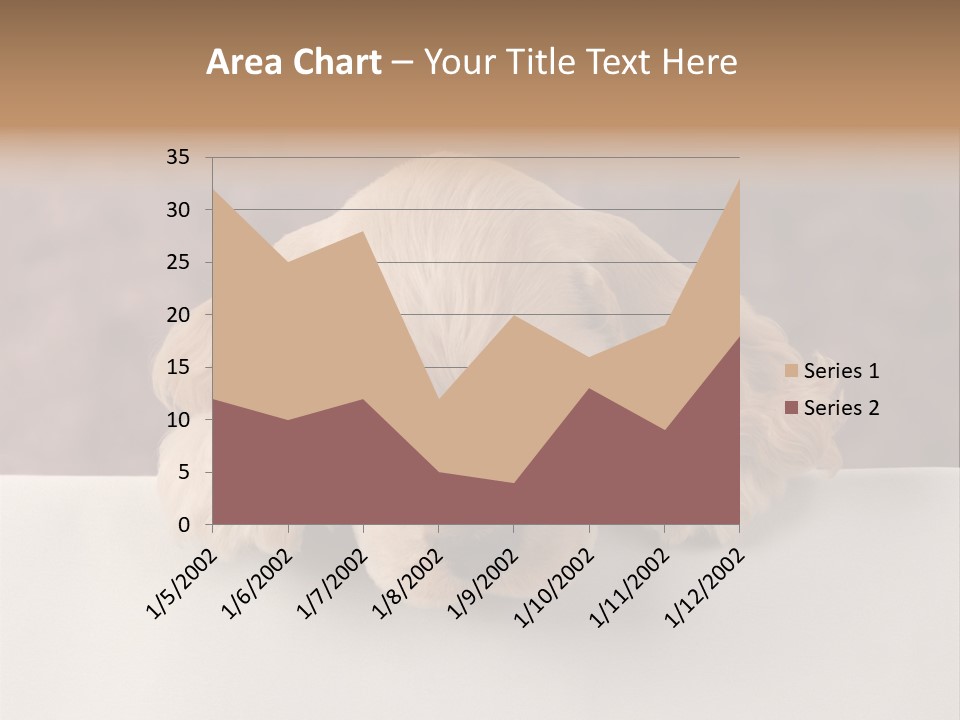 Cute Lighting Dog PowerPoint Template