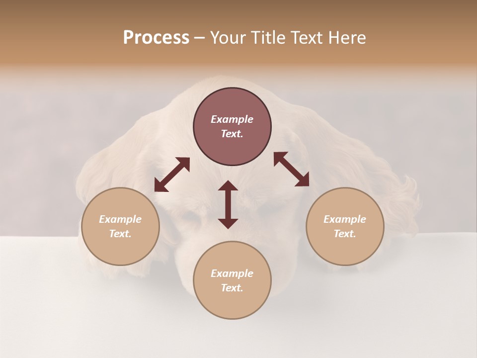 Cute Lighting Dog PowerPoint Template