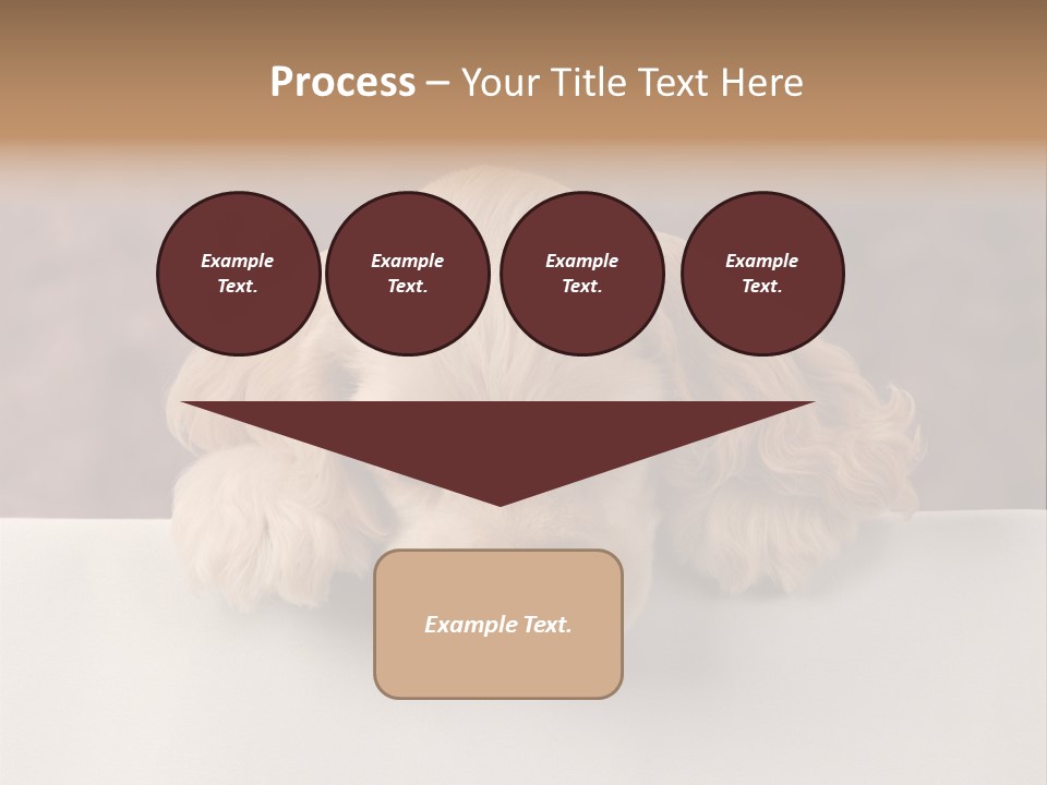 Cute Lighting Dog PowerPoint Template