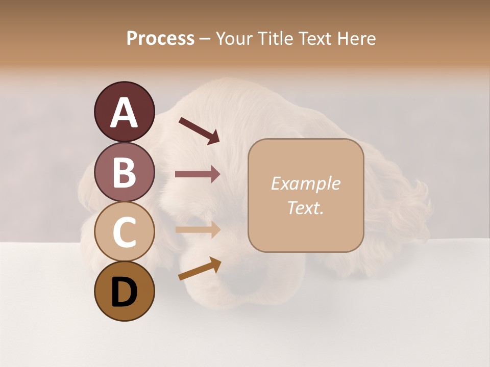 Cute Lighting Dog PowerPoint Template