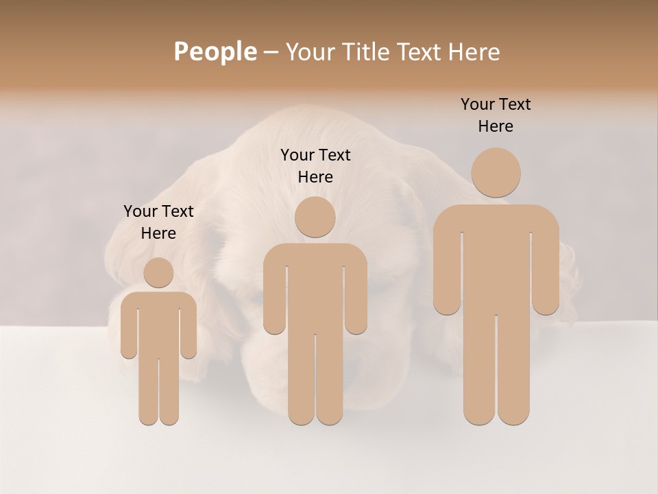 Cute Lighting Dog PowerPoint Template