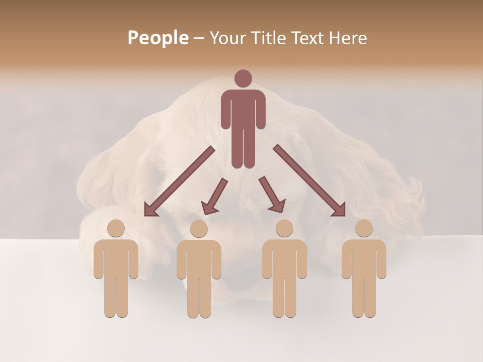 Cute Lighting Dog PowerPoint Template