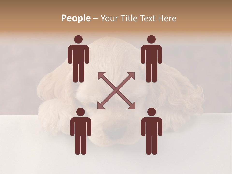 Cute Lighting Dog PowerPoint Template