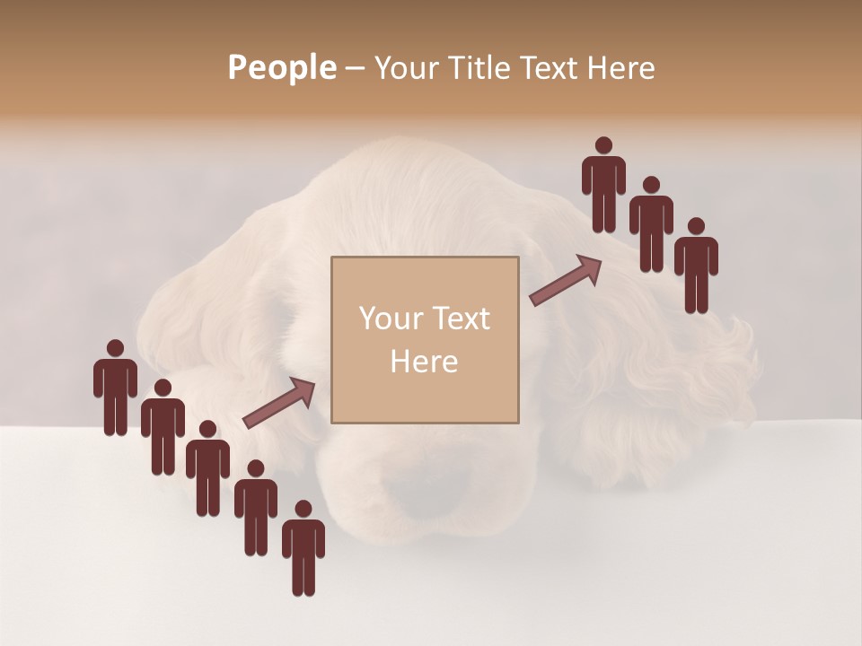 Cute Lighting Dog PowerPoint Template