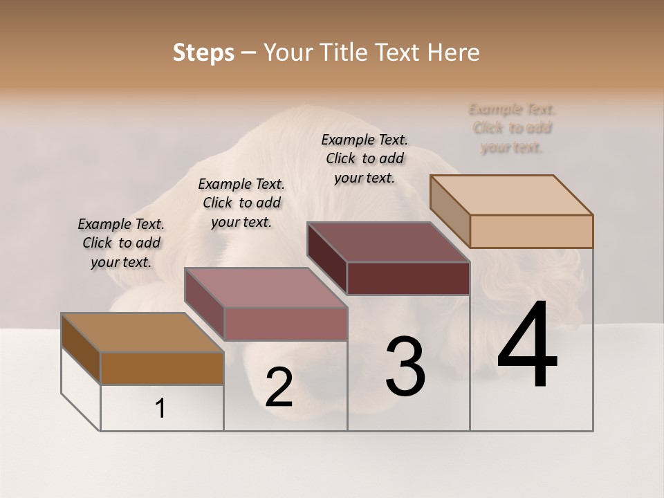 Cute Lighting Dog PowerPoint Template