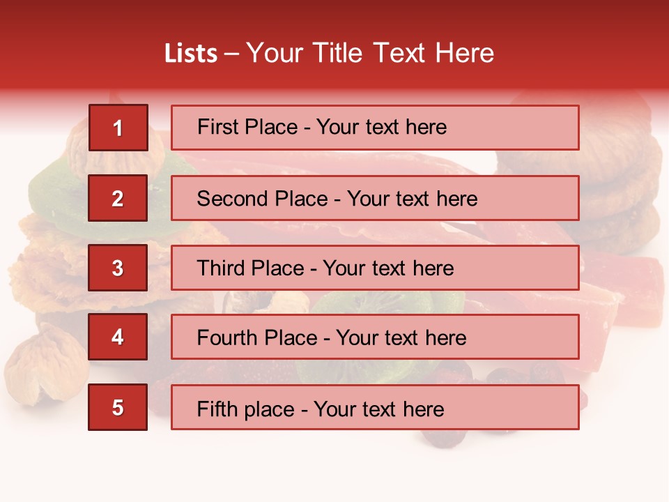Eating Healthy Different PowerPoint Template