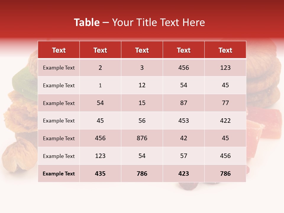 Eating Healthy Different PowerPoint Template