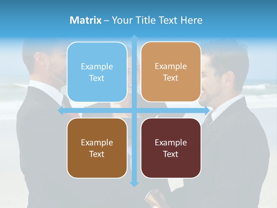 Modern Water Waste PowerPoint Template