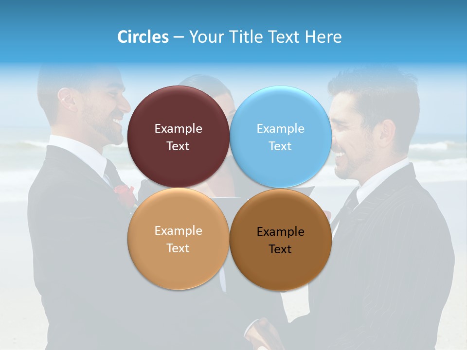 Modern Water Waste PowerPoint Template