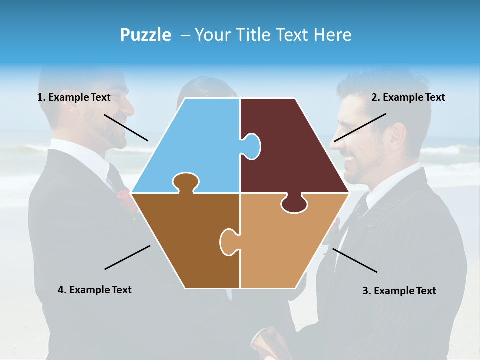 Modern Water Waste PowerPoint Template