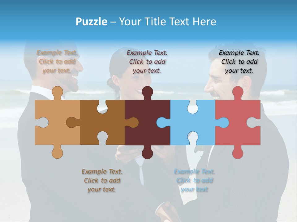 Modern Water Waste PowerPoint Template