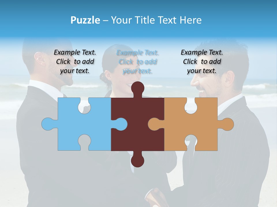 Modern Water Waste PowerPoint Template