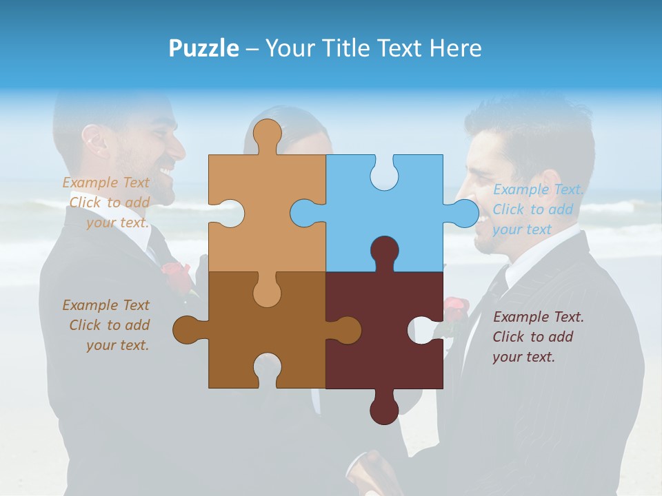 Modern Water Waste PowerPoint Template