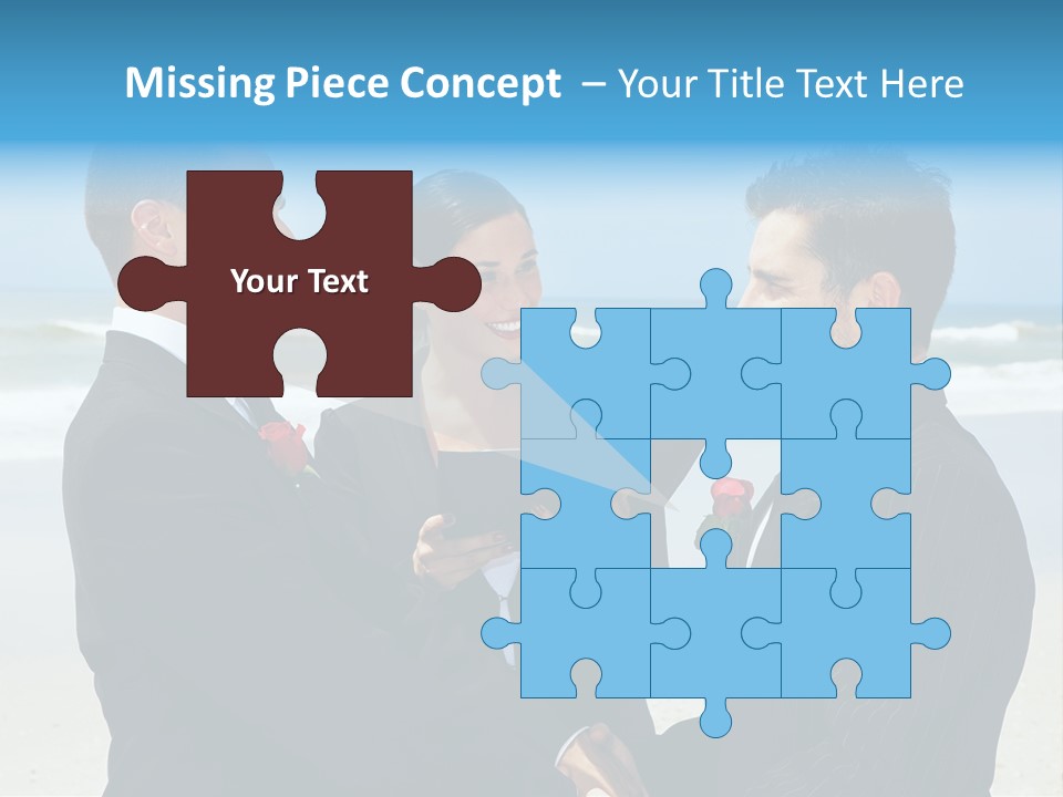 Modern Water Waste PowerPoint Template